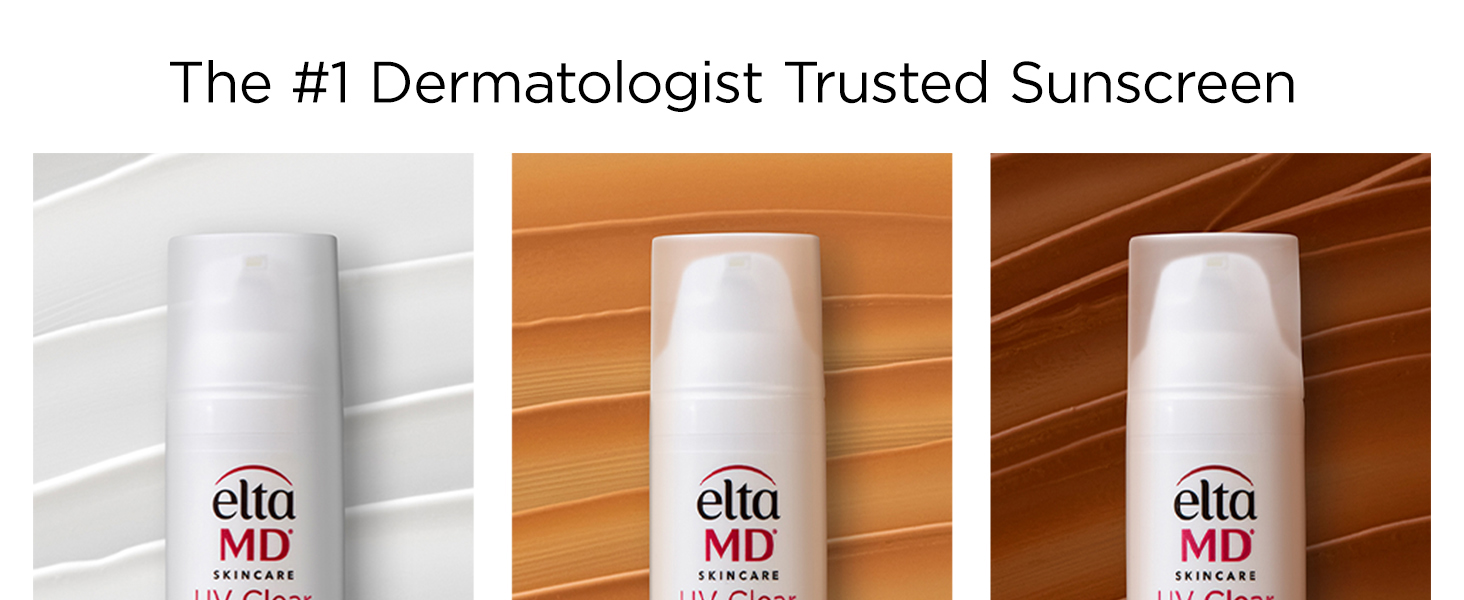 EltaMD UV Clear Face Sunscreen SPF 46 with zinc oxide and oil-free formula for sensitive and acne-prone skin