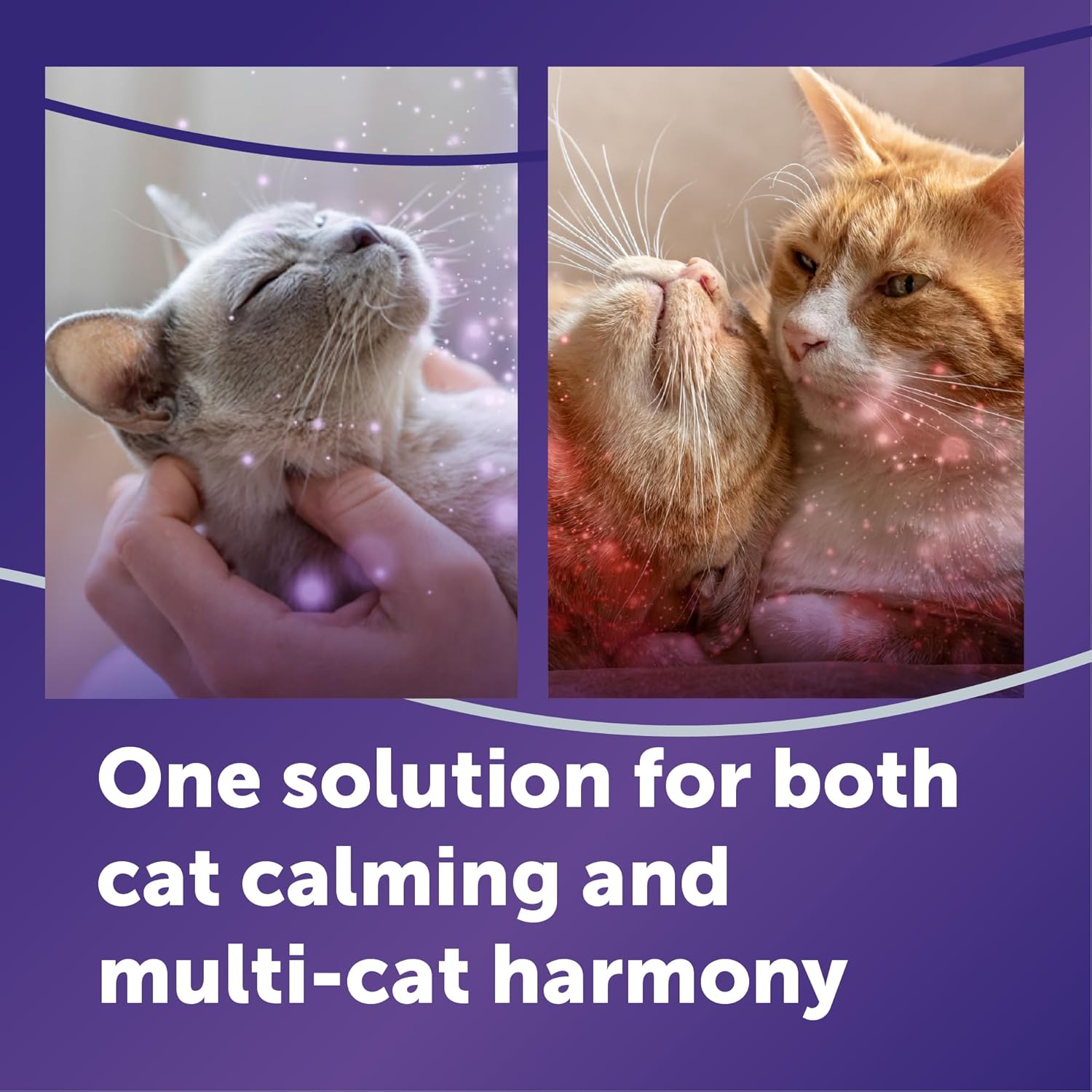 FELIWAY Optimum Cat Calming Diffuser Refill 3 pack providing 90 days of cat stress relief and behavior support for spraying, scratching, and anxiety.
