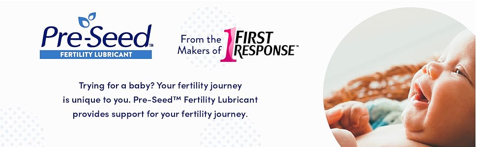 Pre-Seed Fertility Lubricant designed for couples trying to conceive, featuring a fertility-friendly formula for intimate comfort.