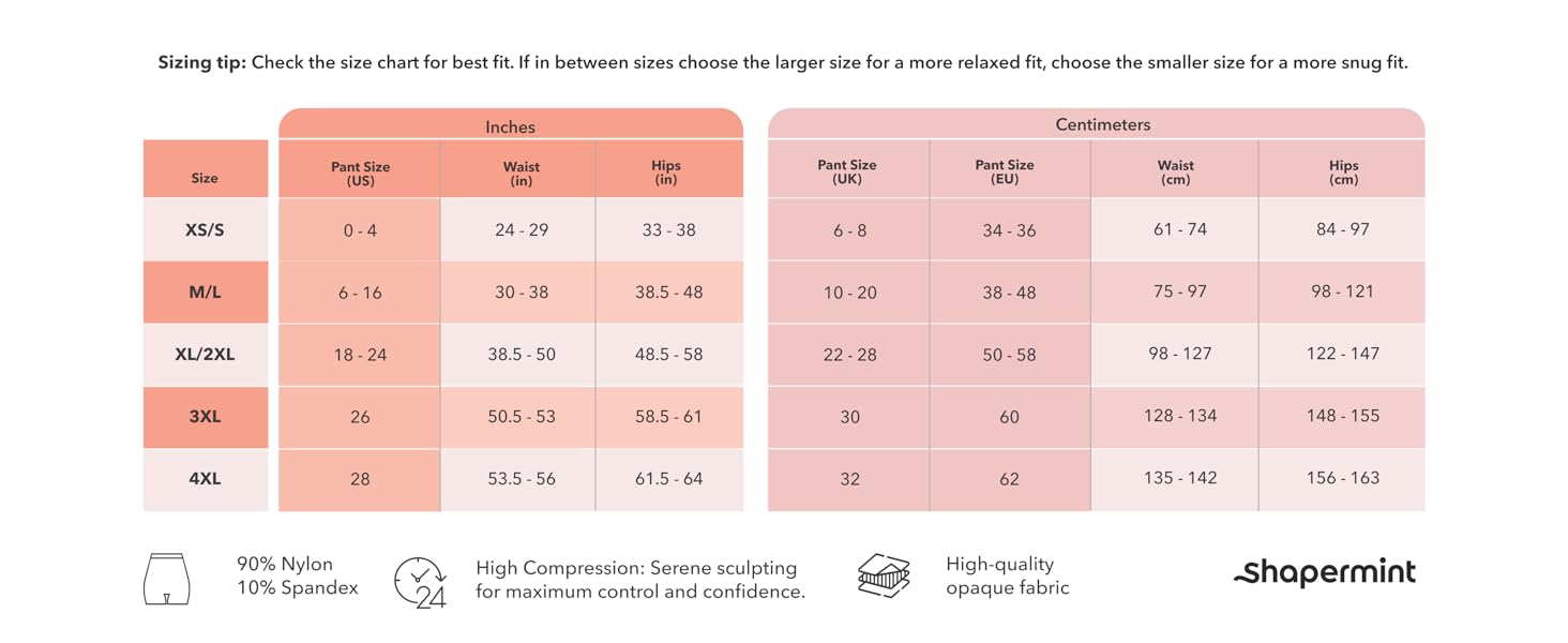 SHAPERMINT high-waisted tummy control shapewear shorts for women with thigh slimming and seamless support