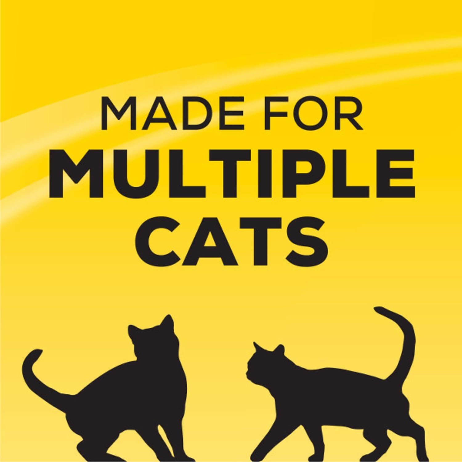 Purina Tidy Cats Clumping Cat Litter 24/7 Performance Multi-Cat Odor Control 16 lb bag beside a clean litter box.