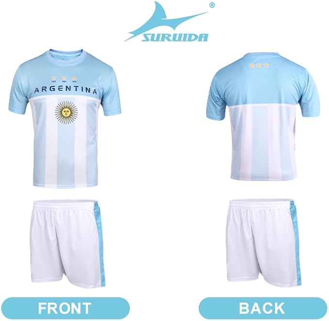 Kids soccer jersey for boys and girls featuring a youth football shirt design for training, sports games, and fan activities.