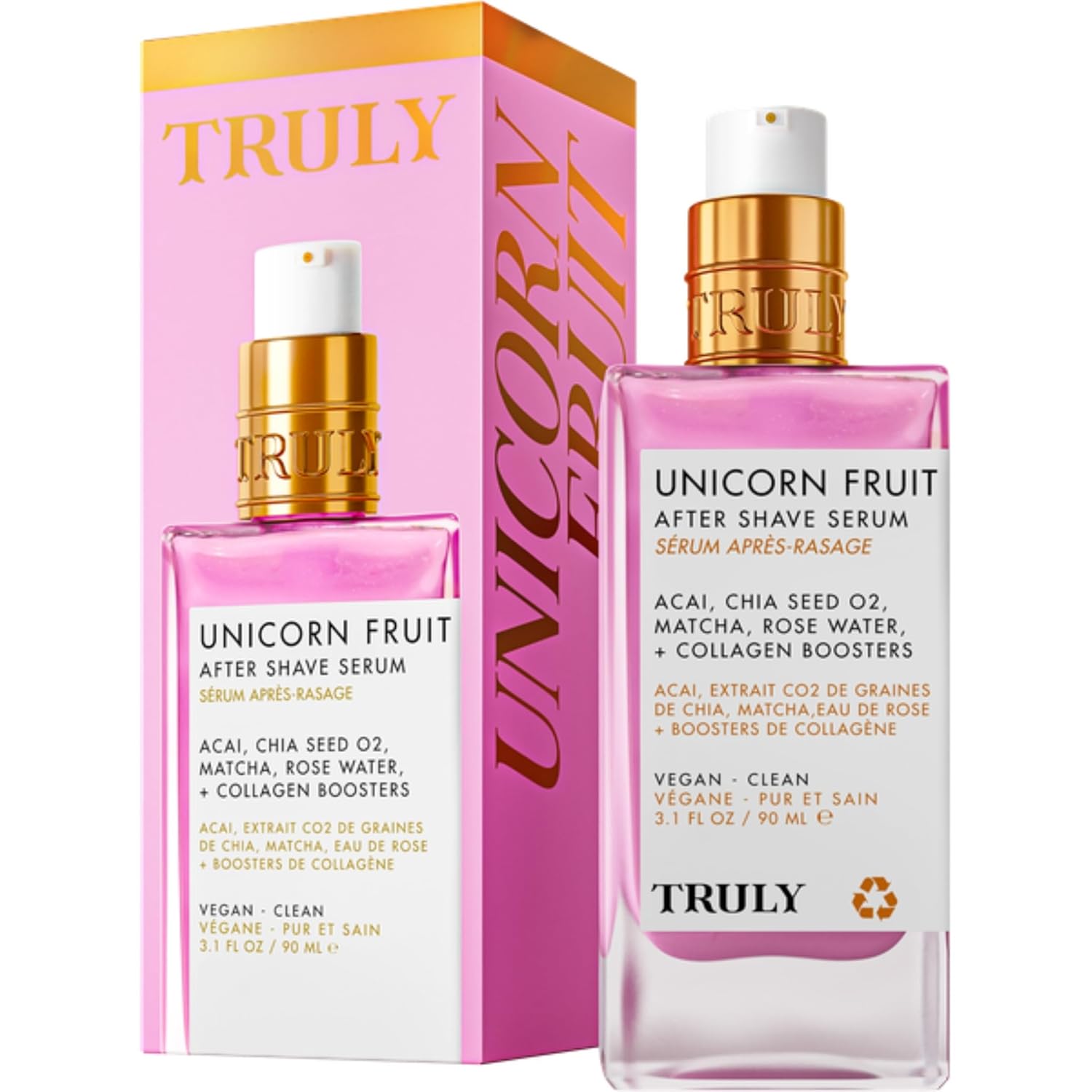Truly Beauty Luxury After Shave Serum for soothing post-shave care, hydration, and ingrown hair prevention