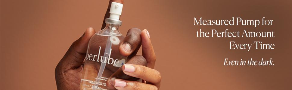 Uberlube Premium Silicone Lubricant 3.79 fl oz bottle featuring a long-lasting waterproof and ultra-smooth unscented formula.