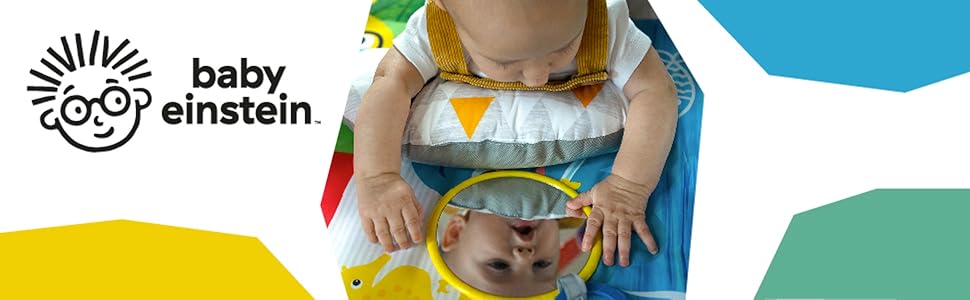 Baby Einstein 4-in-1 Kickin' Tunes Music and Language Play Gym with piano tummy time activity mat for newborns and infants