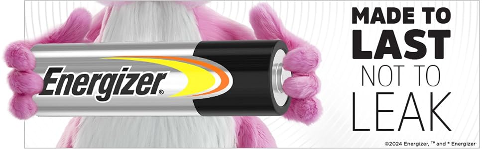 Energizer AA Batteries Alkaline Power 32 count double A battery pack for household electronics toys flashlights and remote controls