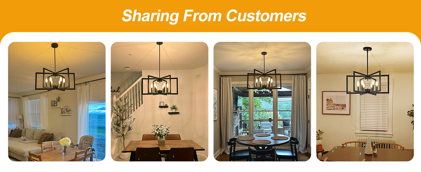 Modern matte black adjustable industrial chandelier for dining room kitchen island with height adjustable metal light fixture
