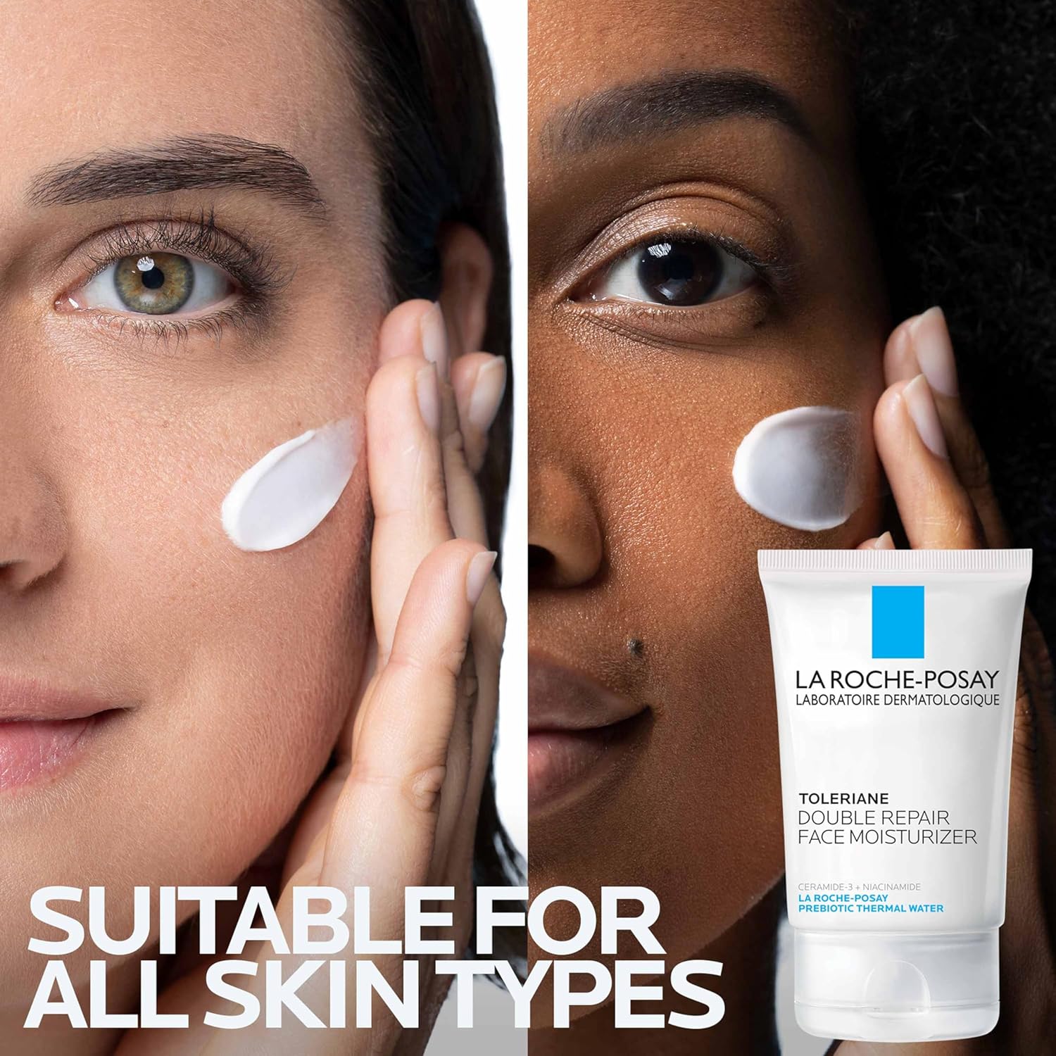 La Roche-Posay Toleriane Double Repair Face Moisturizer with Ceramide and Niacinamide for all skin types