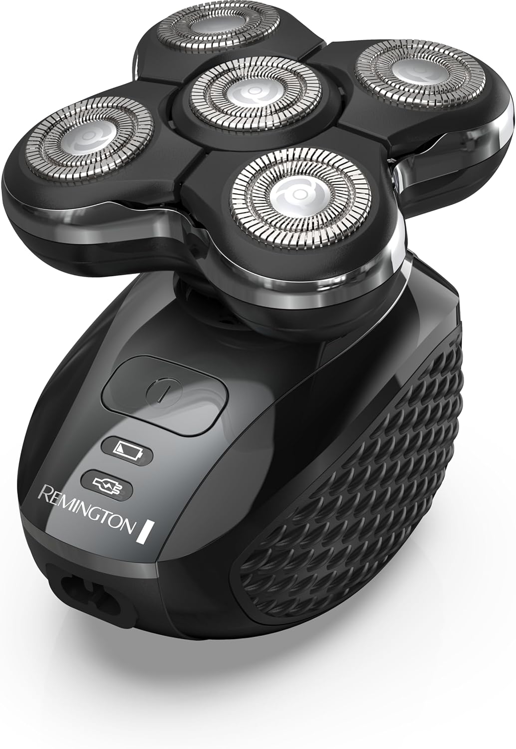Remington Balder Pro XR7000 cordless head shaver with five dual track rotary blades waterproof wet and dry electric razor for bald men