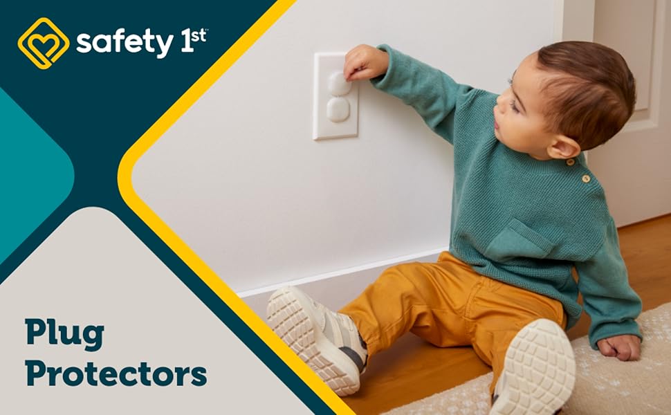 Safety 1st electrical outlet baby proof covers 36 count child safety outlet plug protectors for standard electrical outlets