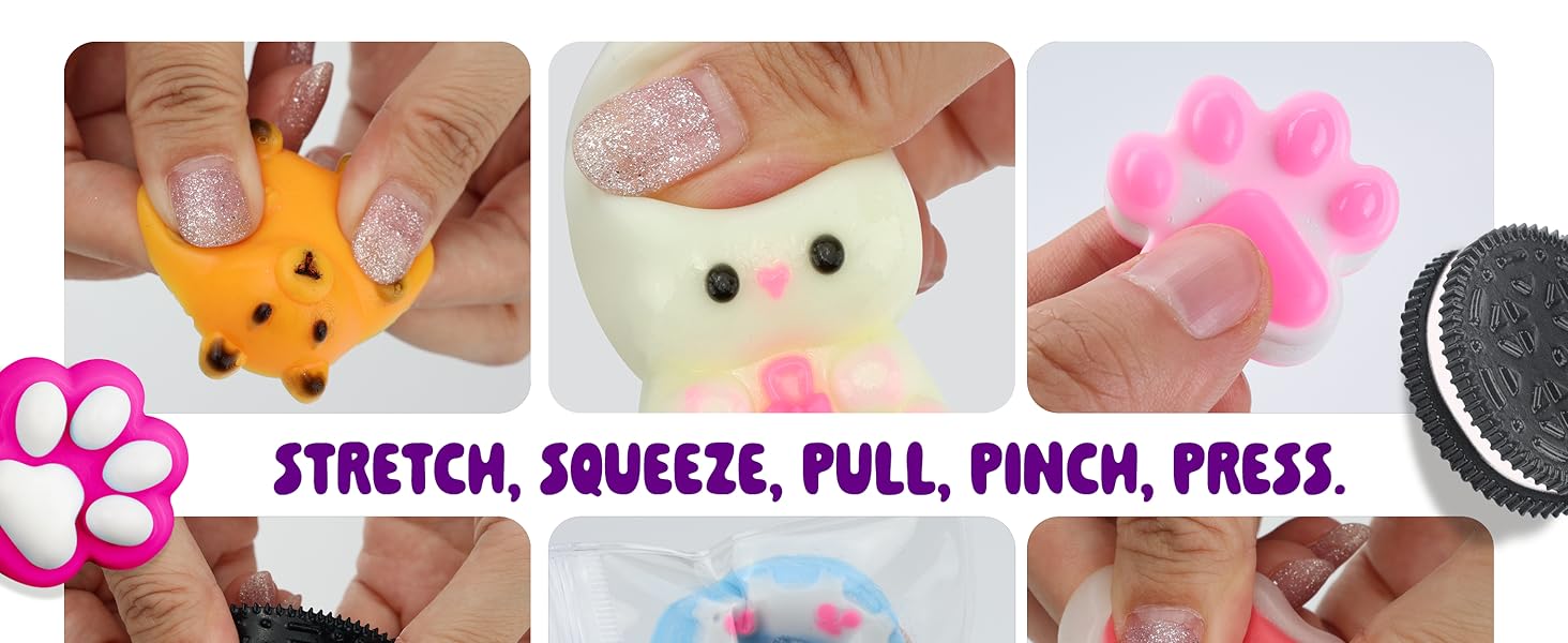 Taba Squishy Making Kit for Kids DIY arts and crafts toy set for girls ages 6 to 12 with colorful squishy craft supplies