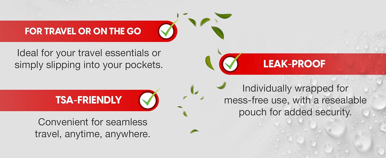 WipeEssentials alcohol-free hand sanitizer wipes with Aloe Vera and Vitamin E unscented travel-size wipes for adults and kids 90 count