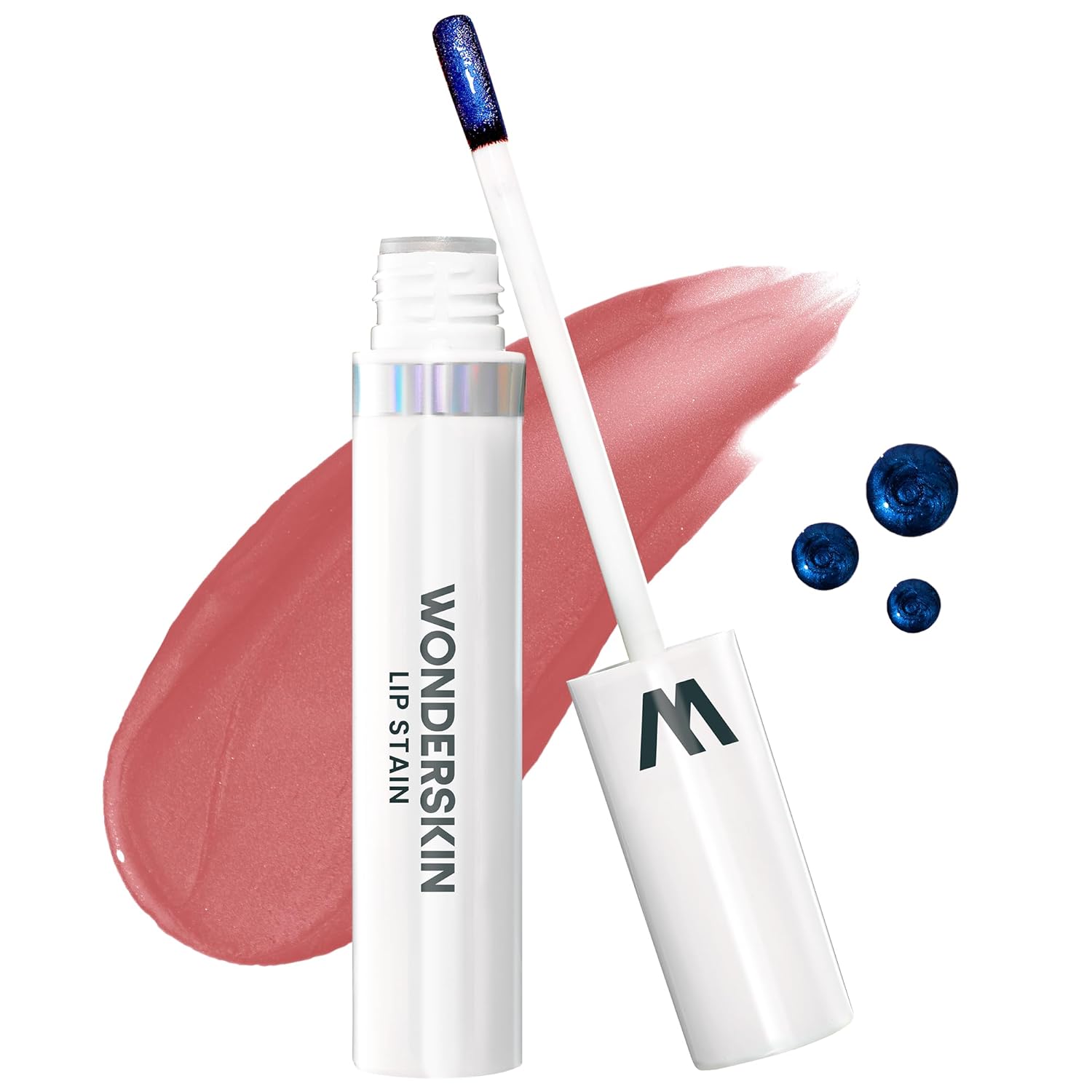 Wonderskin Wonder Blading All Day Lip Stain Peel Off Masque waterproof transfer-proof nude matte lip tint in Whimsical shade