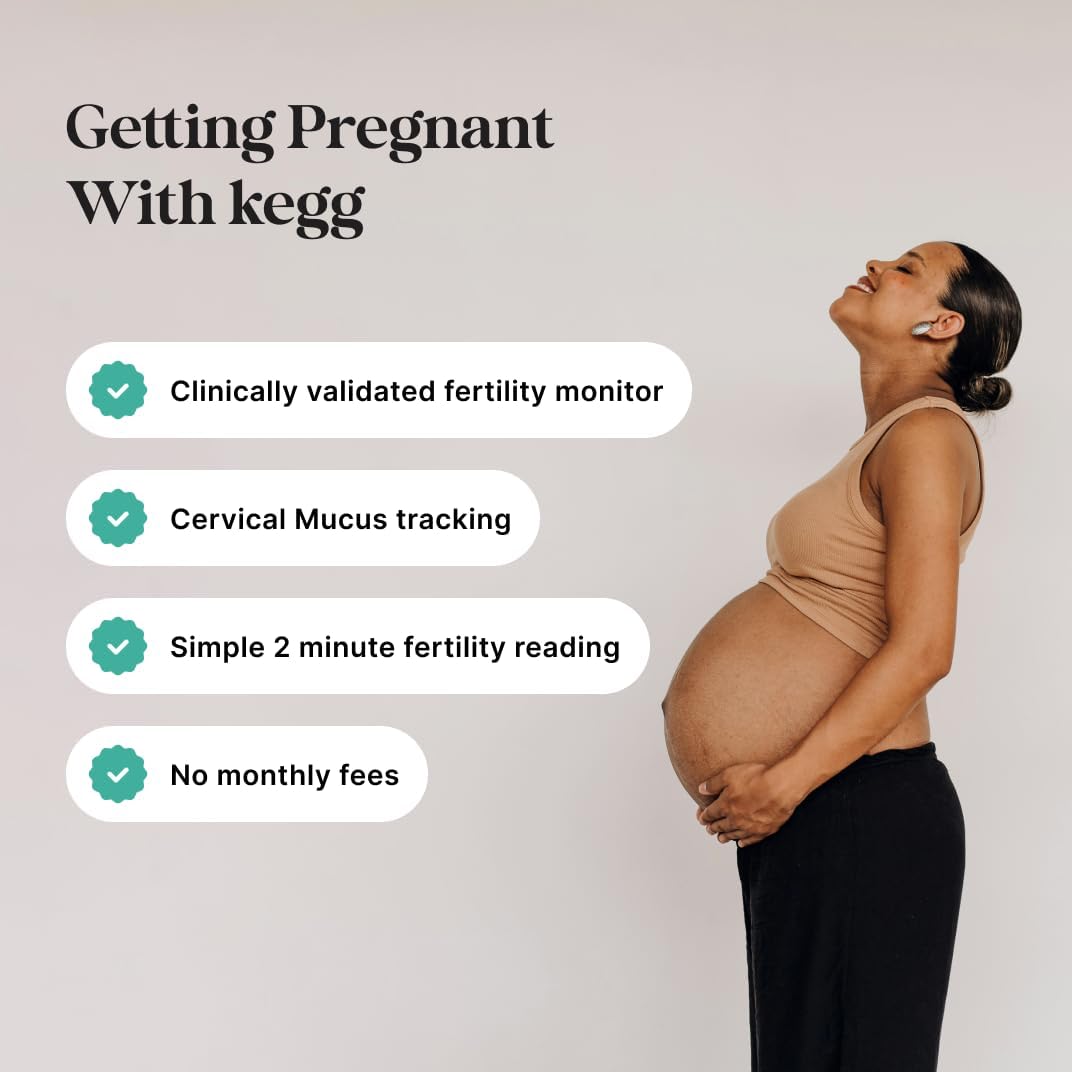 kegg Fertility Tracker with free fertility app for predicting fertile window and identifying most fertile days