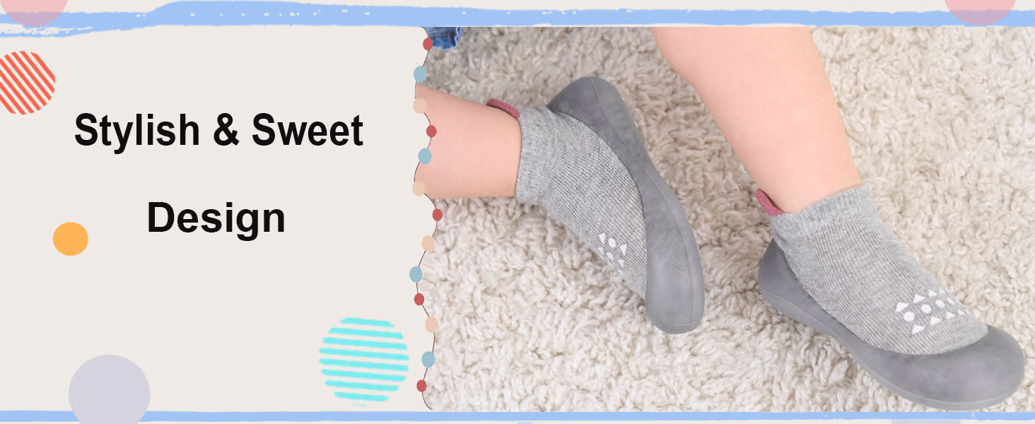 Baby Sock Shoes Toddler Boys Walking Shoes Infant Slippers Sneakers