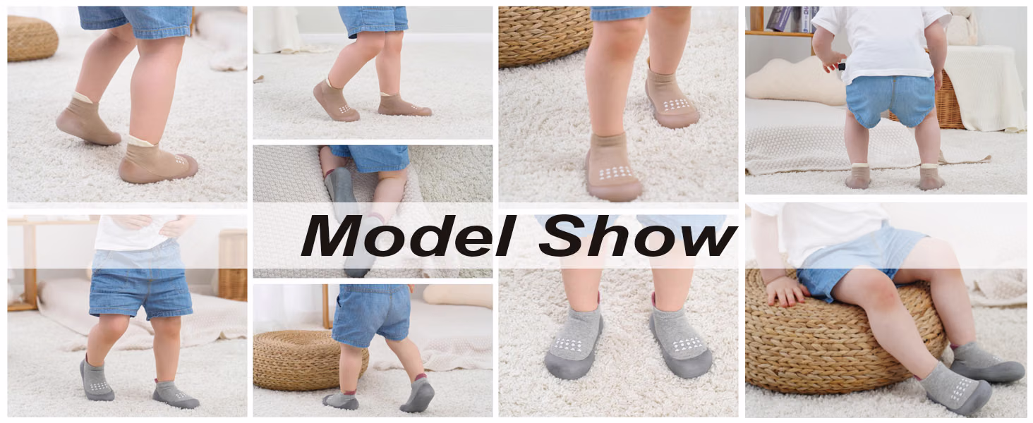 Baby Sock Shoes Toddler Boys Walking Shoes Infant Slippers Sneakers
