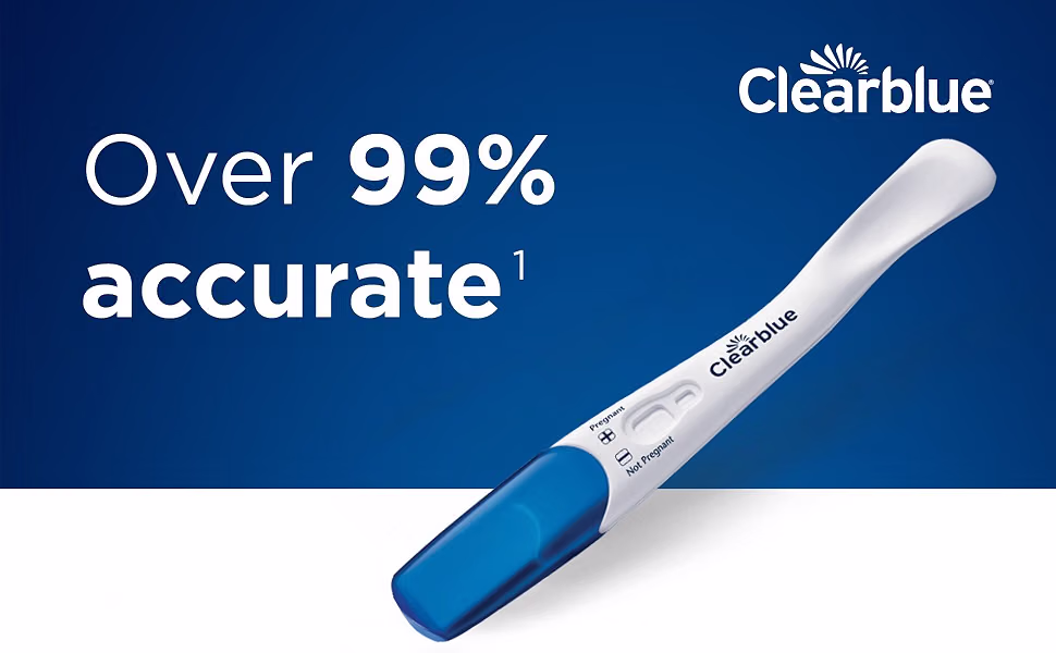 Clearblue Rapid Detection Pregnancy Test Home Pregnancy Kit 2 Count