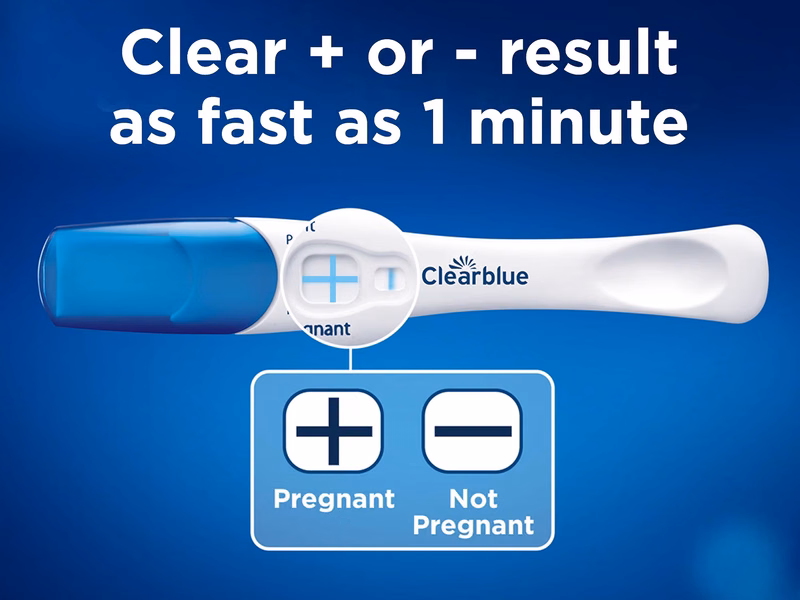 Clearblue Rapid Detection Pregnancy Test Home Pregnancy Kit 2 Count