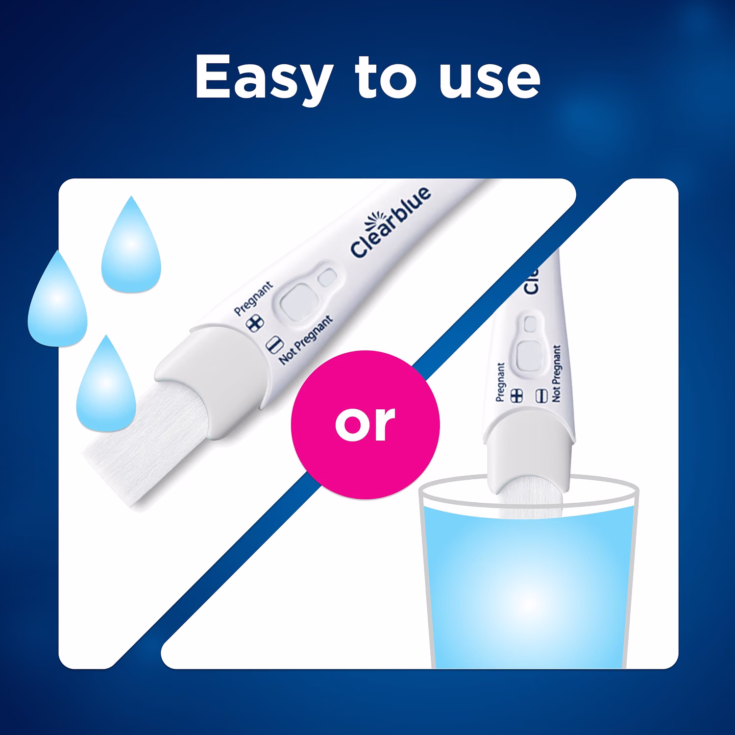 Clearblue Rapid Detection Pregnancy Test Home Pregnancy Kit 2 Count