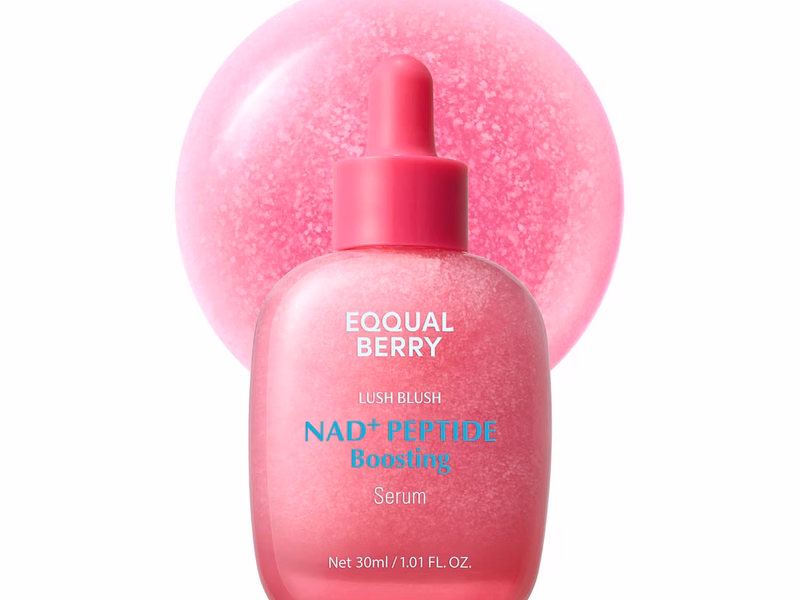 EQQUALBERRY NAD+ Peptide Boosting Serum with 14 Peptides Vegan Collagen Korean Skincare 30ml
