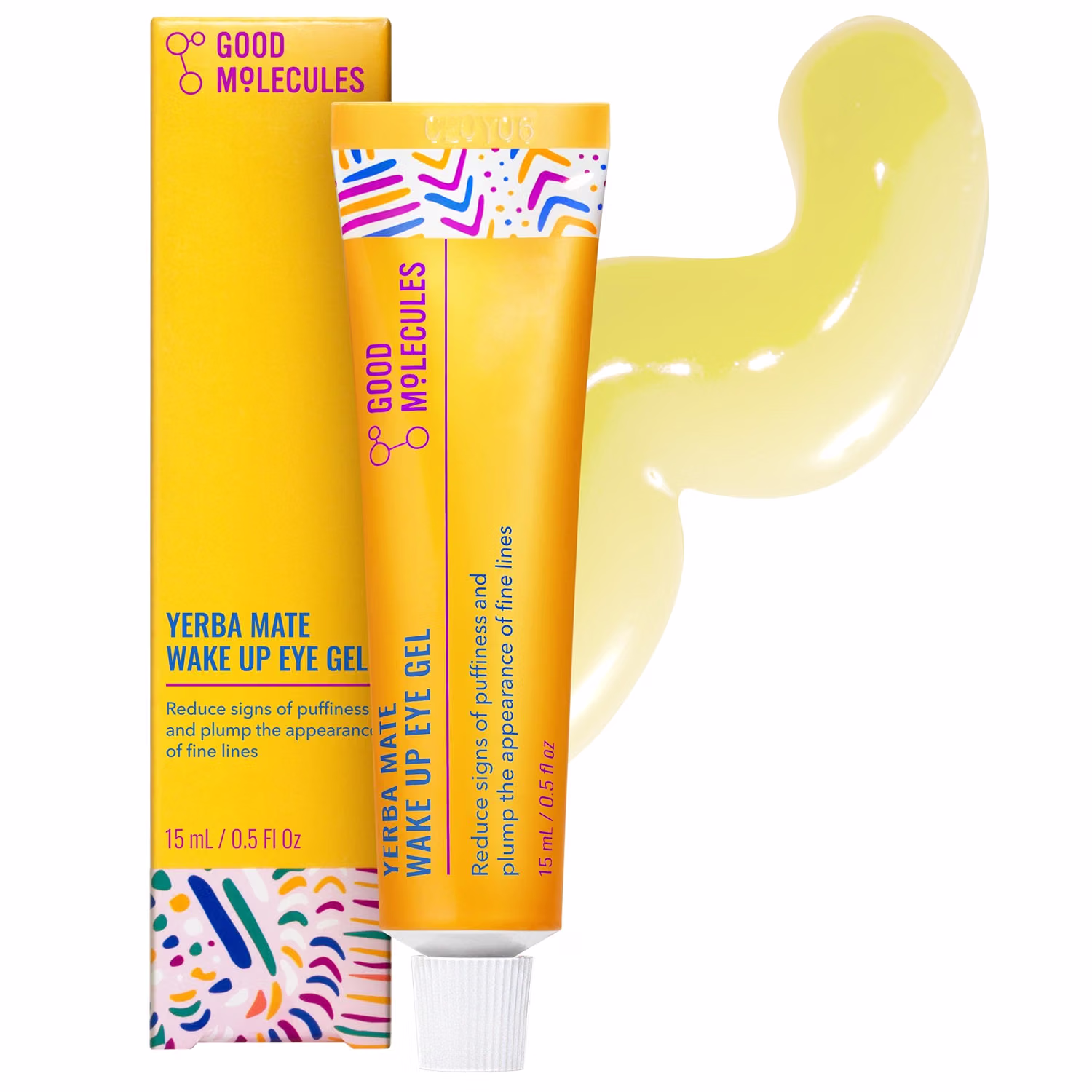Good Molecules Yerba Mate Wake Up Eye Gel Caffeine Under Eye Cream 15 ml