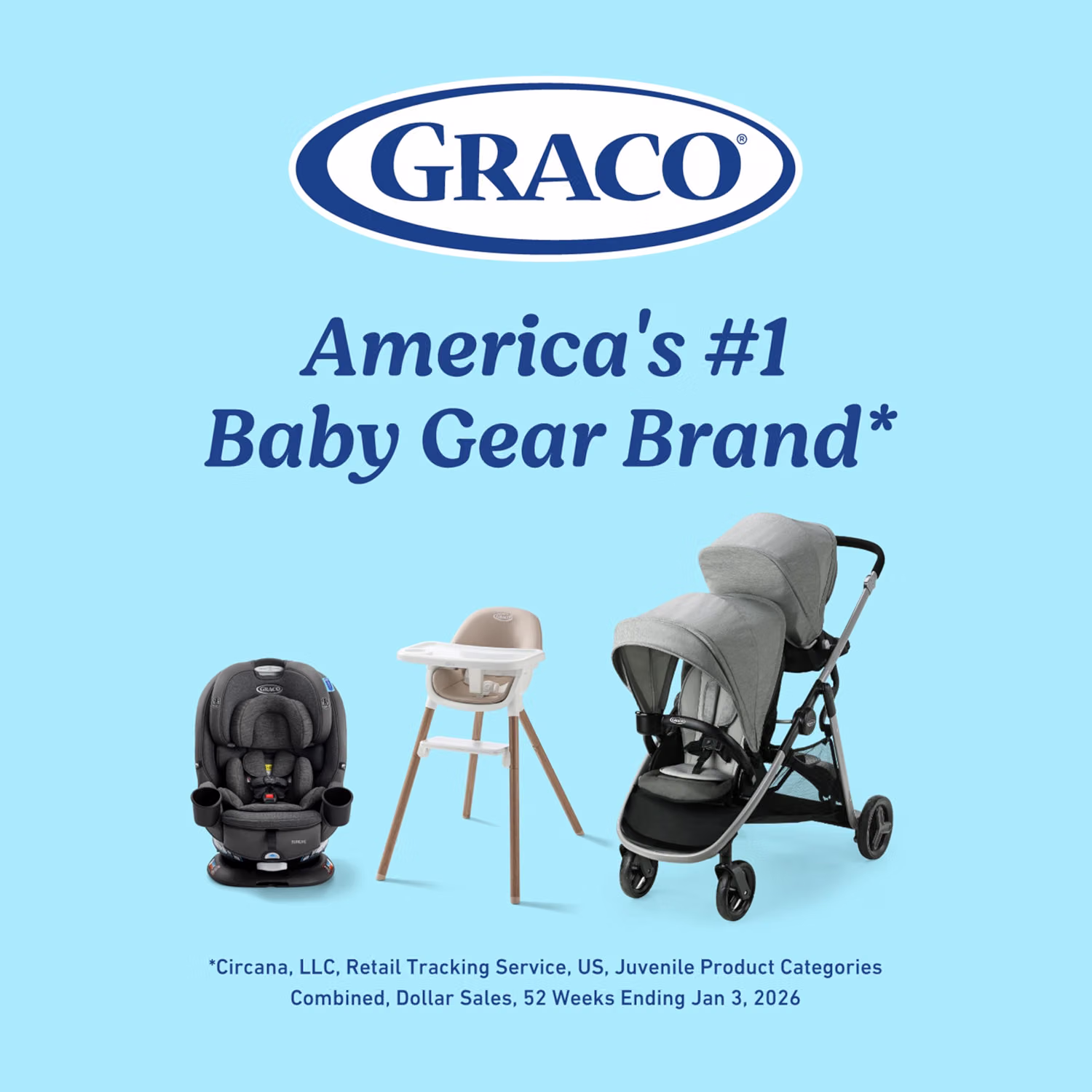 Graco TurboBooster 2.0 Backless Booster Car Seat Denton for Children