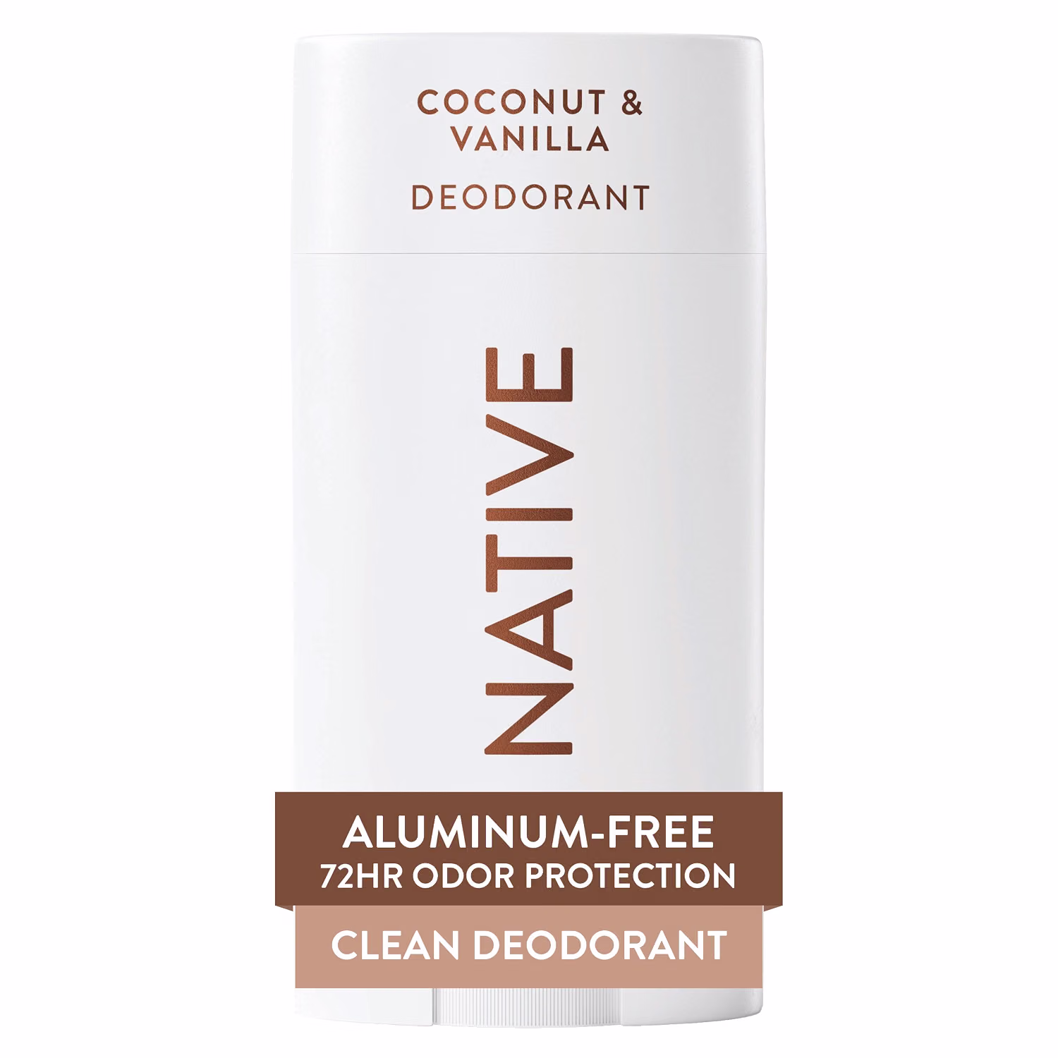 Native Deodorant Coconut and Vanilla Aluminum Free Deodorant for Women and Men 2.65 oz