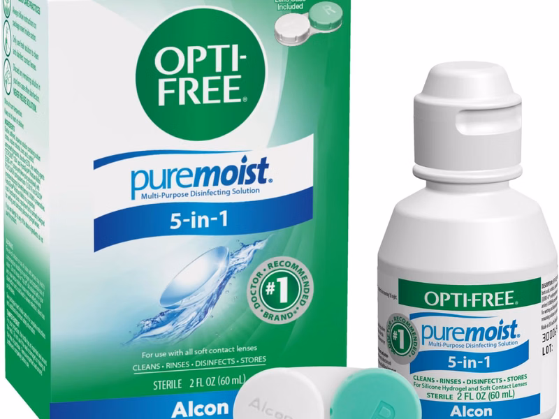 OPTI-FREE Puremoist Multi-Purpose Contact Lens Solution 2 Oz Travel Pack
