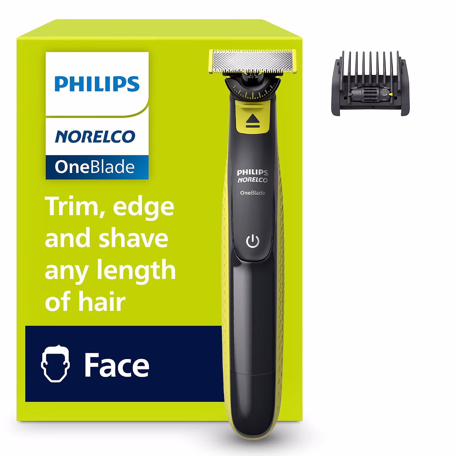 Philips Norelco OneBlade 360 Hybrid Face Trimmer and Shaver