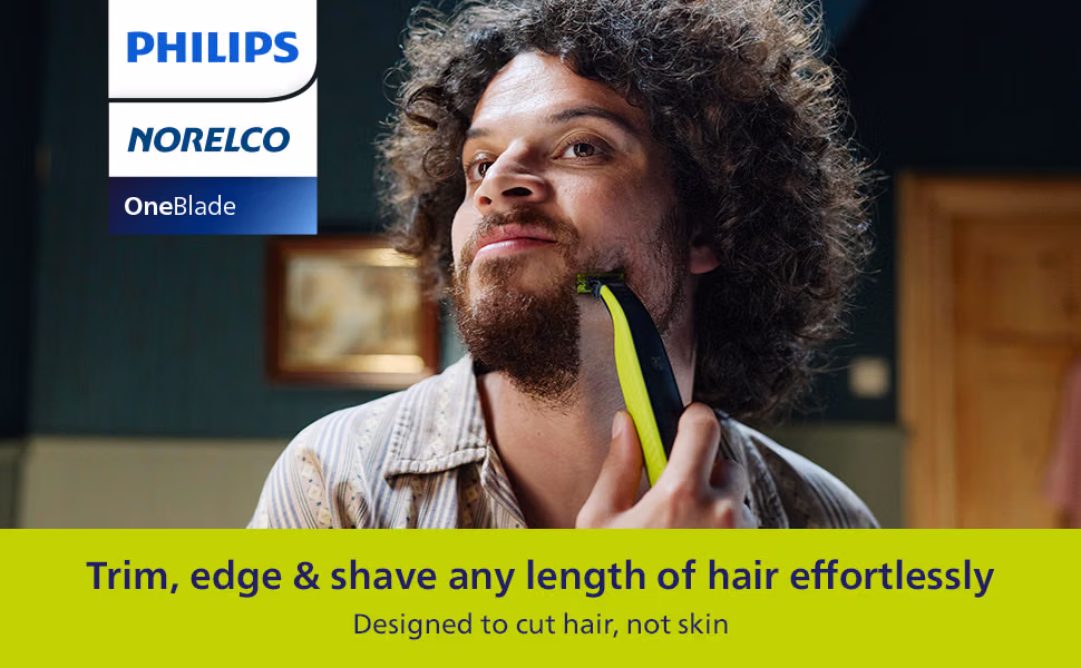 Philips Norelco OneBlade 360 Hybrid Face Trimmer and Shaver 