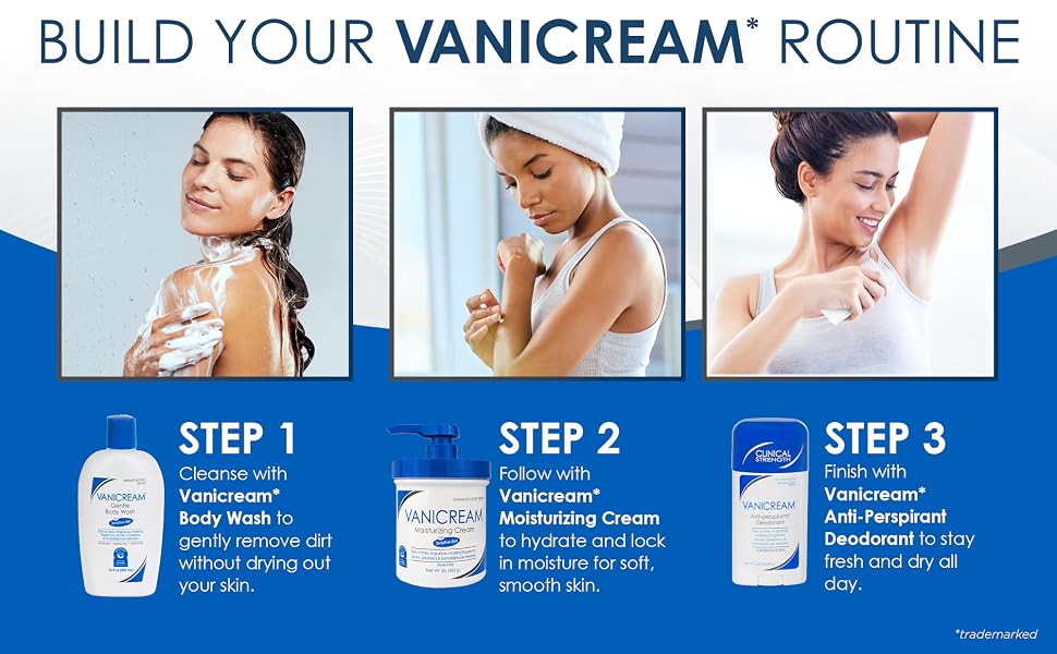 Vanicream Moisturizing Cream Body and Face Moisturizer 16 Oz Pump Dispenser