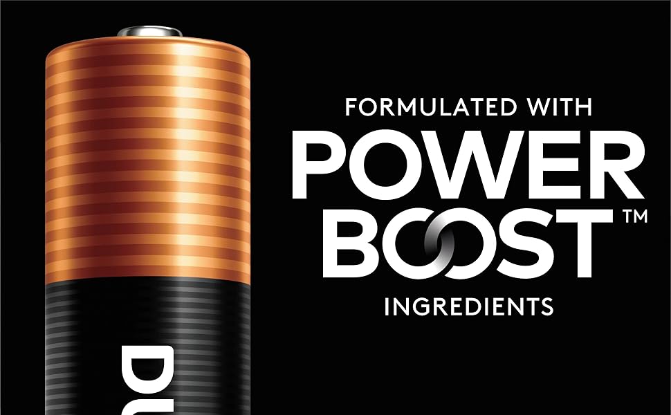 Duracell Coppertop AA Batteries 24 Count Long-Lasting Alkaline Batteries with 12-Year Shelf Life