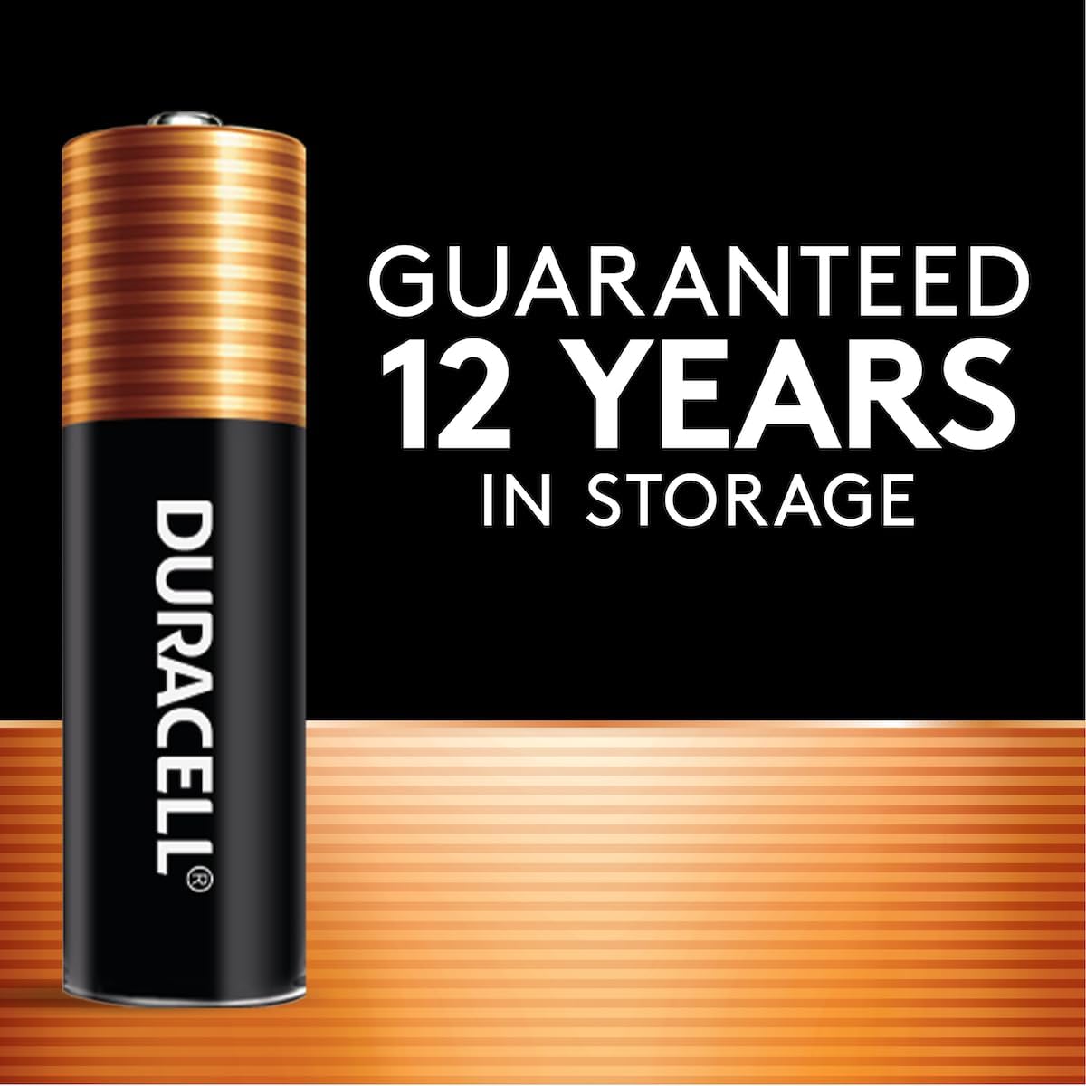 Duracell Coppertop AA Batteries 24 Count Long-Lasting Alkaline Batteries with 12-Year Shelf Life