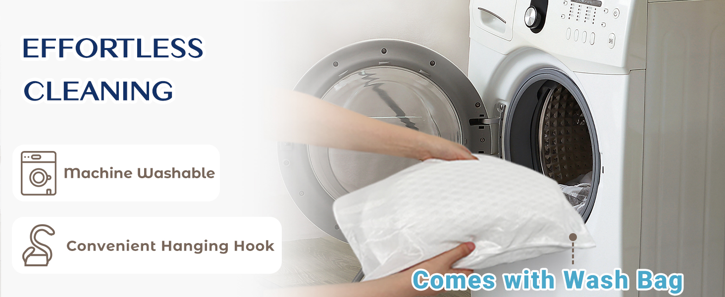 Ozyalo Bath Pillow for Tub designed to provide cushioned head and neck support for a comfortable, relaxing bathtub experience.
