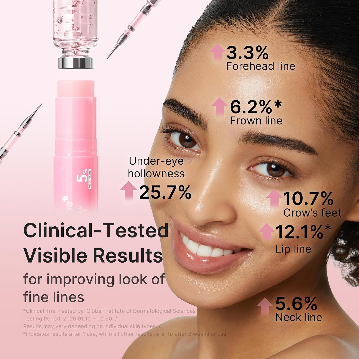 medicube PDRN Collagen Volume Multi Balm Stick for moisturizing skincare and a firm-looking, radiant appearance on the face and body.
