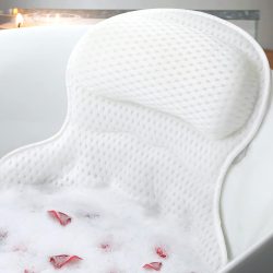 Ozyalo Bath Pillow for Tub – Luxury Bathtub Pillow for Head & Neck Support
